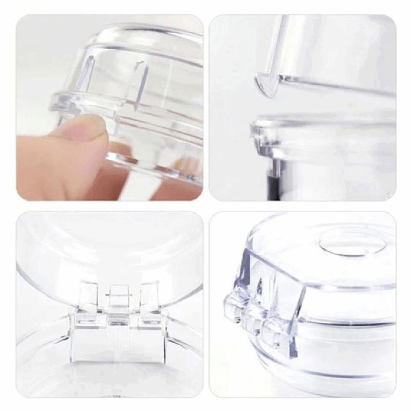 Transparent Oven Knob Covers (6pcs)